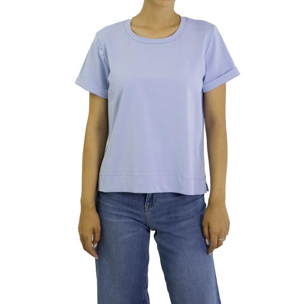 T-shirt tinta unita  girocollo